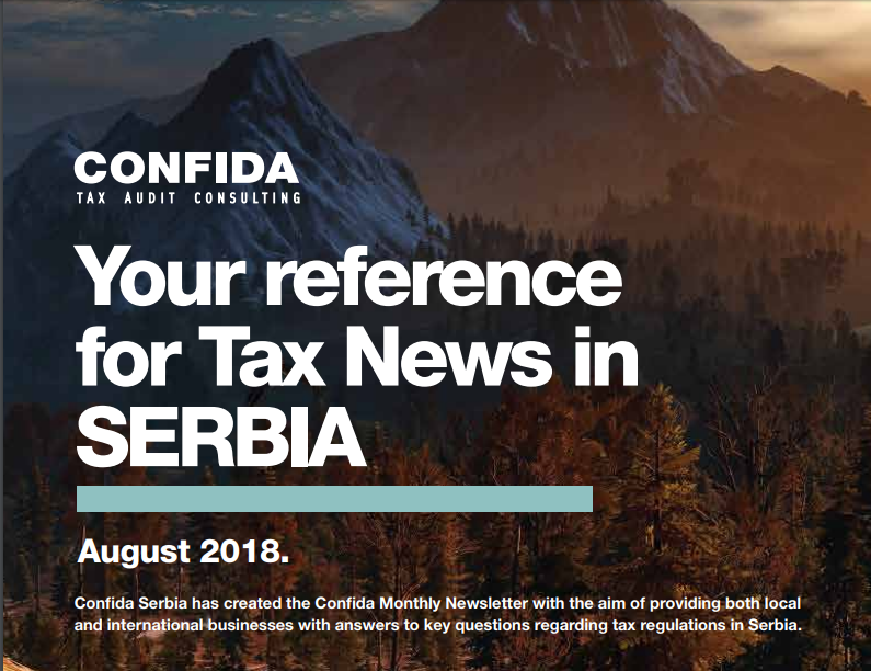 tax news August 2018