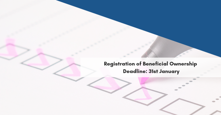 Registration of Beneficial Ownership