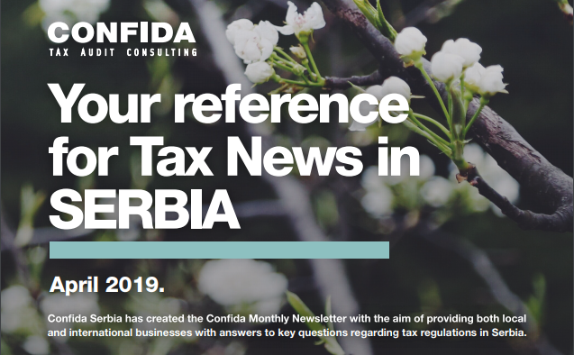 tax news April 2019