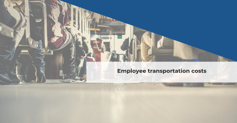 Employee transportation costs
