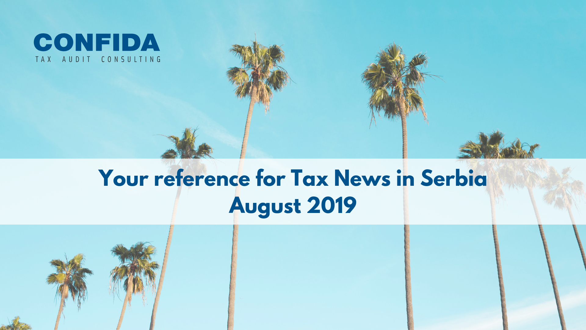 tax news August 2019